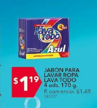 Tia Jabón para lavar ropa lava todo 170g oferta