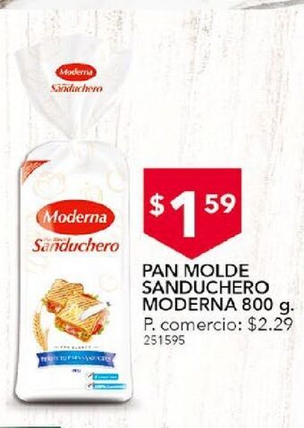 Tia Pan molde sanduchero moderna 800g oferta