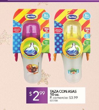 Tia Taza con asas 10oz oferta