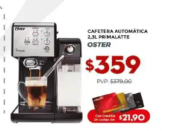 Tia Cafetera automática oster 2,3l oferta