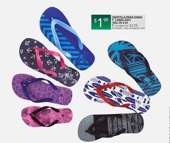 Tia Zapatilla para dama y caballero talla 35 a 42 oferta