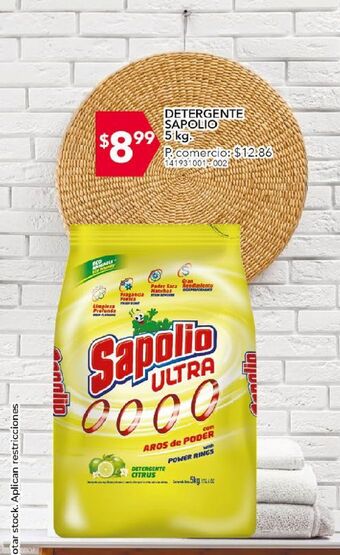 Tia Detergente sapolio 5kg oferta