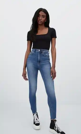 Stradivarius Jeans super high waist vintage oferta