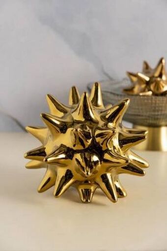 De Prati Figura decorativa dorada de cerámica decobazar oferta