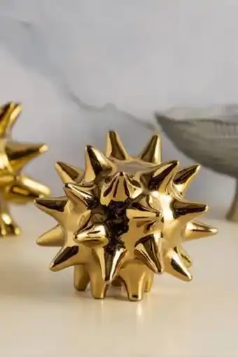 De Prati Figura decorativa dorada de cerámica decobazar oferta