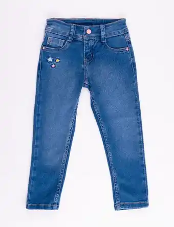 Moda RM Jean llano con bordado estrellas oferta