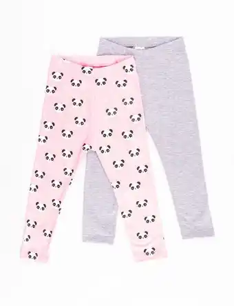 Moda RM Licra pack x2 rosado-gris oferta