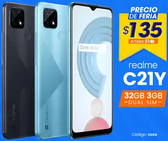 Novicompu Realme C21Y 32GB 3GB Dual Sim oferta