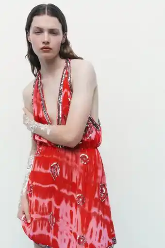 ZARA Vestido tie dye limited edition oferta