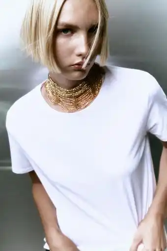 ZARA Choker abalorios oferta