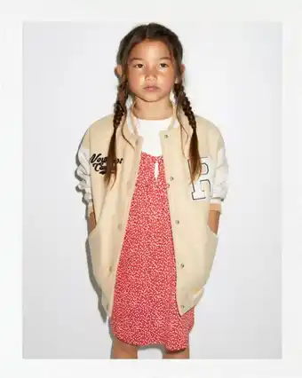 ZARA Vestido patchwork combinado camiseta oferta