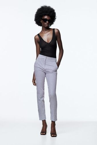 ZARA Pantalón jogger waist oferta