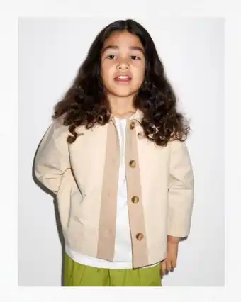 ZARA Pantalón popelín cortes oferta