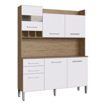 Pycca Mueble de cocina sevilla blanco 6 puertas oferta