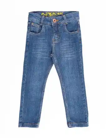 Moda RM Jean pre azul oscuro 5 bolsillos oferta