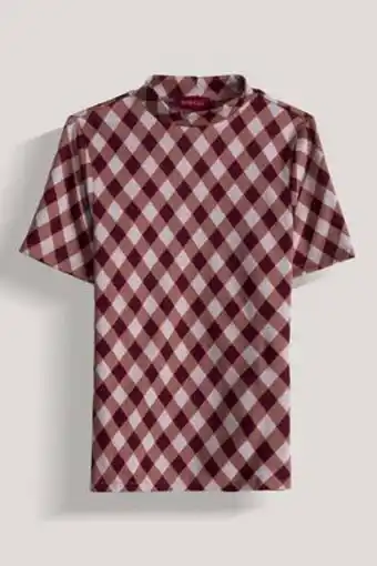 De Prati Blusa estampada cuello alto isabella oferta