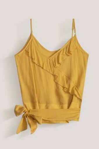 De Prati Blusa de tiras con vuelos h&o oferta