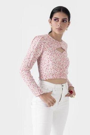 De Prati Blusa con prints h&o trybu oferta
