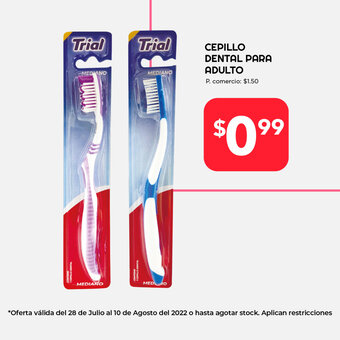 Tia Trial Cepillo Dental Para Adulto oferta