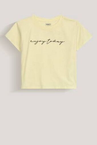 De Prati Camiseta estampada de algodón h&o trybu oferta