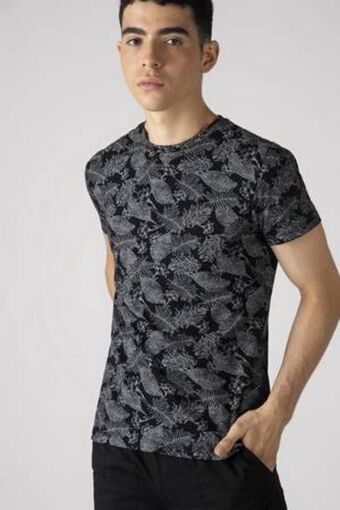 De Prati Camiseta de algodón estampada h&o trybu oferta