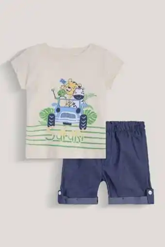 De Prati Camiseta estampada + bermuda con doblez baby kiddo oferta