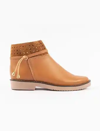 Moda RM Bota café caña alta oferta