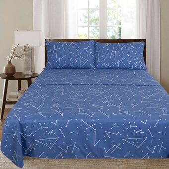 Pycca Juego de sábanas estampadas galaxi oferta