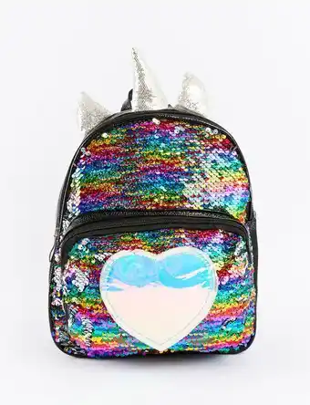 Moda RM Mochila unicornio lentejuelas colores oferta