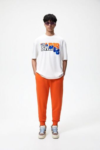 ZARA Camiseta estampado texto oferta