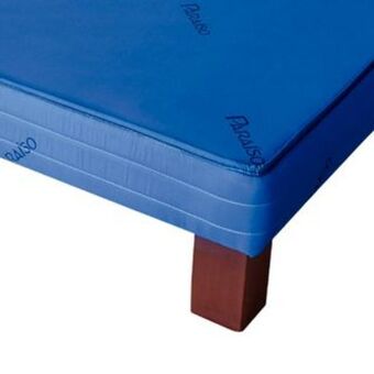 Marcimex Paraiso - base box aniversario full blanco/azul| 2 plazas oferta