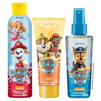 AVON Set x 3 paw patrol oferta