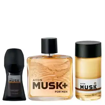 AVON Set x 3 musk for men oferta