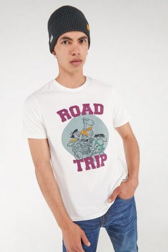 Koaj Camiseta manga corta, estampado de los picapiedra oferta