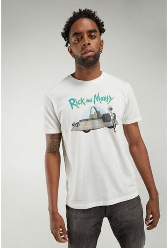 Koaj Camiseta, con estampado en frente, de rick & morty oferta