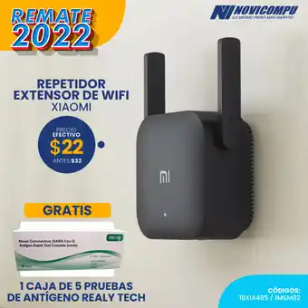 Novicompu Xiaomi Repetidor Extensor de WiFi oferta