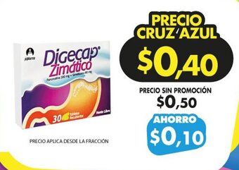 Farmacias Cruz Azul Digecap Zimatico oferta