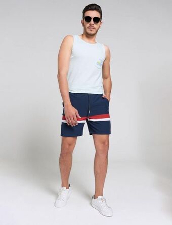 Moda RM Bermuda bloques de color oferta