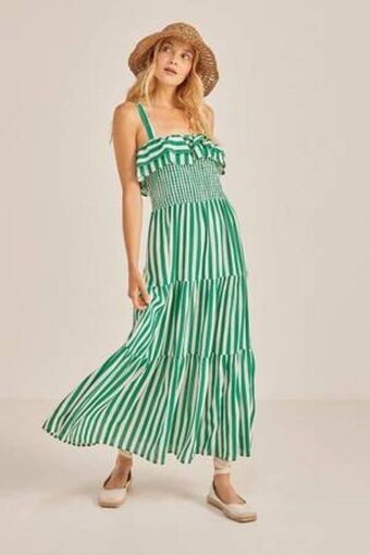 De Prati Vestido midi de tiras springfield oferta
