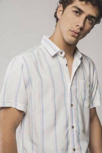 De Prati Camisa custom manga corta algodón h&o oferta
