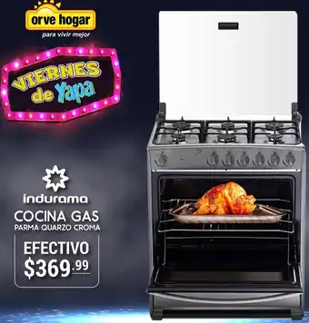 Orve Hogar Indurama Cocina Gas oferta
