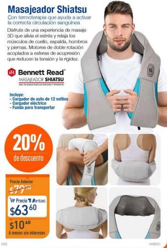 TVentas Masajeador Shiatsu oferta