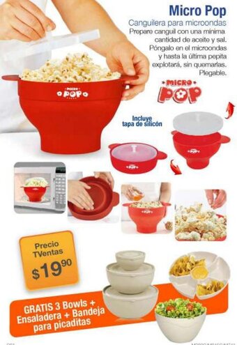 TVentas Micro Pop oferta