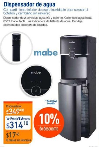 TVentas Dispensador de Agua oferta