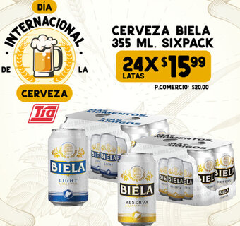 Tia Cerveza Biela 355ml Sixpack oferta