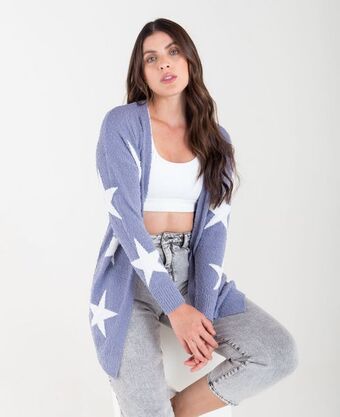 NAF NAF Tejido estilo kimono manga larga con estampado oferta