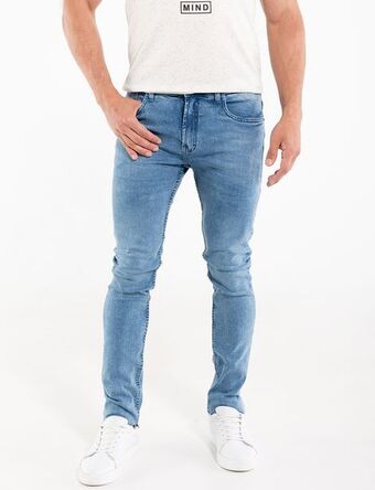 Moda RM Jean skinny llano 5 bolsillos oferta