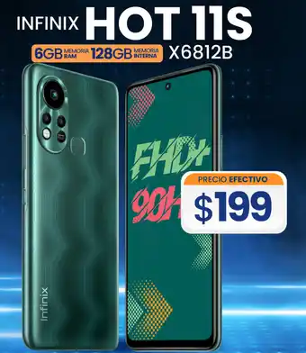 Novicompu Infinix Hot 11S 128GB oferta