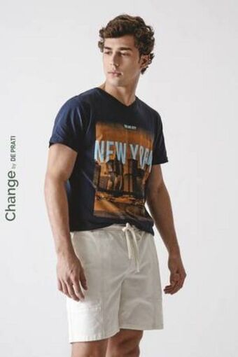 De Prati Camiseta h&o change estampada oferta
