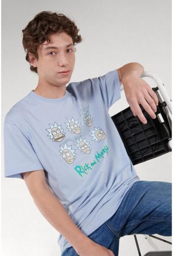 Koaj Camiseta, con estampado en frente, de rick & morty oferta